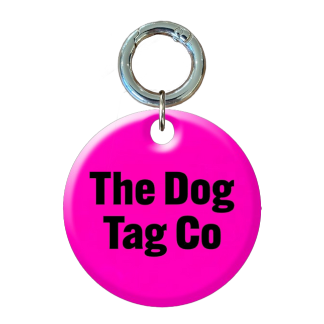 Pink Business Keyring with logo