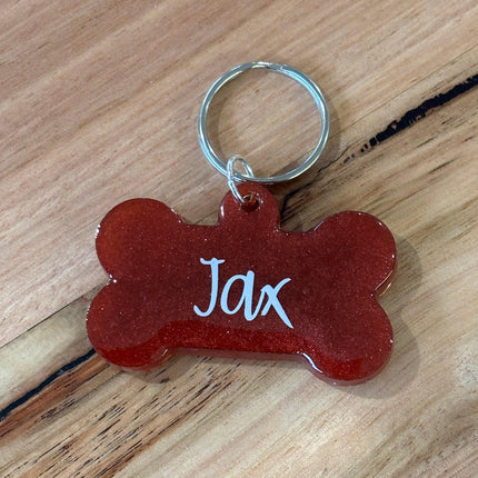 Pawfectly Colored Tag Red